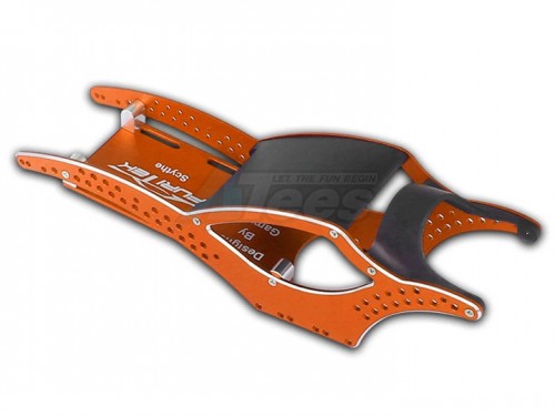 Furitek Axial SCX24 Furitek Scythe Aluminium Frame Kit for SCX24 Crawlers - Orange