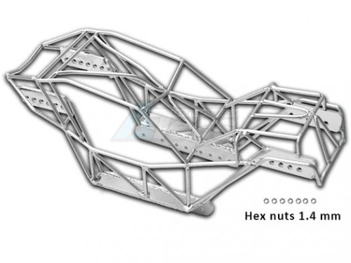 Furitek Axial SCX24 Furitek Olympus Titanium Rolling Cage For Axial SCX24 (Raw)