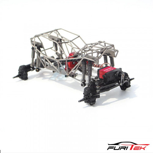 Furitek Miscellaneous All Hiroyama 1/24 Titanium Kit With Mini Rocketman