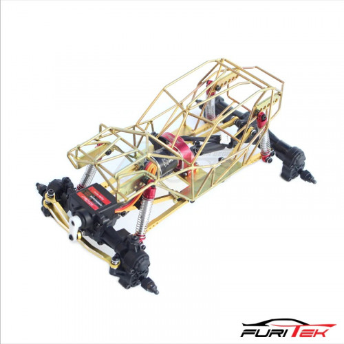 Furitek Miscellaneous All Gold Digger Rock Bouncer 1/24 Titanium Kit