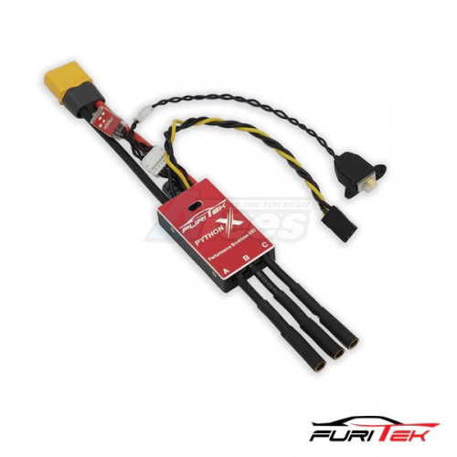 Furitek Miscellaneous All PYTHON X 80A/120A Brushed/Brushless ESC For 1/10 Rc Crawlers With Bluetooth
