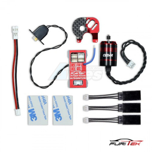Furitek Axial SCX24 Furitek Torpedo RXGT5 Brushless Power System For Axial SCX24 Integration Flysky FS-GT5 Version