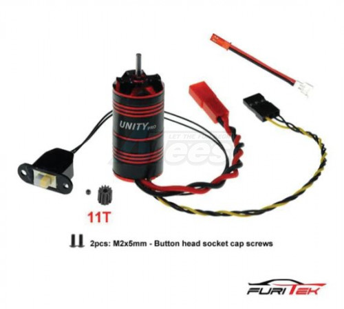 Furitek Hobby Plus CR-18 Furitek Unity Pro 3500kv 2-in-1 Micro Foc Brushless System For Hobbyplus CR-18P Evo-Pro