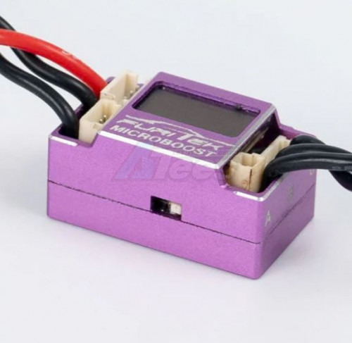 Furitek Miscellaneous All Furitek Microboost 2s Lipo 25a/50a Brushless Sensored/Sensorless Esc For 1/24 1/28 Drift/race w/LCD Display - Purple