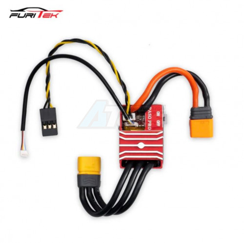 Furitek Miscellaneous All Furitek Paso Pro 60a/100a Waterproof Sensored/Sensorless Esc With Wireless Combo For 1/18 1/12 Rc Cars