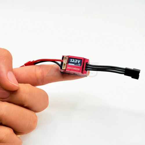 Furitek Miscellaneous All Micropython Pro Oled - 25a/50a Brushed/Brushless Esc With Wireless Module For 1/18 & 1/24 Rc Crawlers