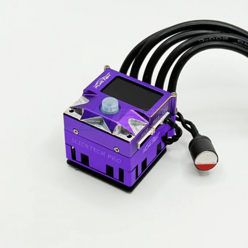 Furitek Miscellaneous All SlideTech PRO 1/10 Sensored ESC w/ OLED & Internal Fan – Drift & Stock Racing – Purple Edition