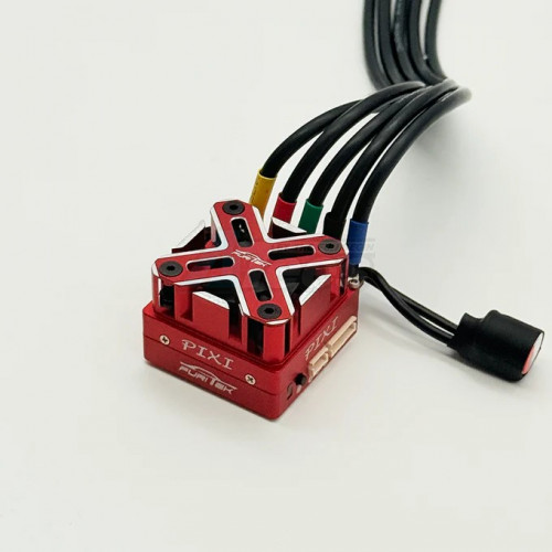 Furitek Miscellaneous All PIXI Drift Red Edition w/ Wifi Module & Fan - Sensored ESC for 1/10 Cars