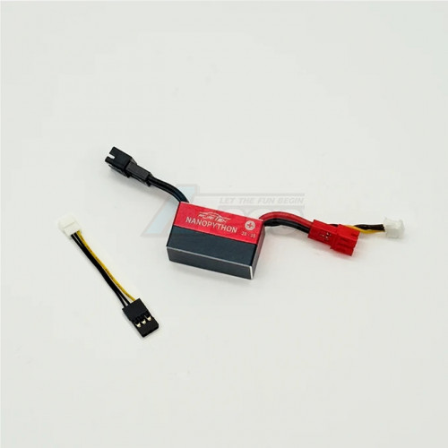 Furitek Miscellaneous All Nanopython 20a/50a Brushed/Brushless Esc With Built-in Wireless Module For 1/18 1/24 1/30 1/32 RC Crawlers
