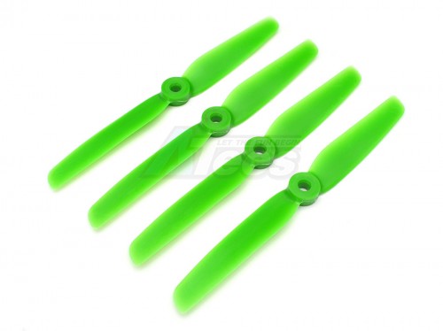 Gemfan Miscellaneous All Gemfan 6x3 Nylon Glass Fiber Propeller (Set of 4 - CW) Green