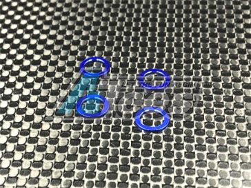 GL Racing GL Racing GLA 4WD GLA Shock Collar Set (Blue) - 4pcs