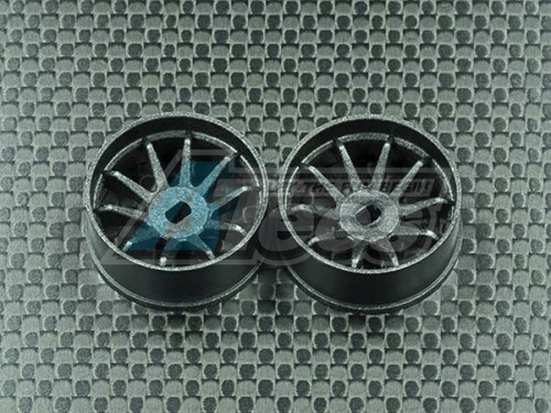 GL Racing Miscellaneous All 4WD R10 Machine Cutted Carbon Rim (N 3)