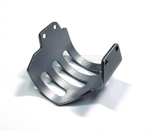 GPM Racing Team Associated RC10B4 Aluminum Rear Motor Protector Gun Metal