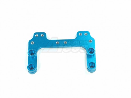 GPM Racing Team Associated RC10B4 Aluminum Upper Deck Connecting Rear Gear Box Blue