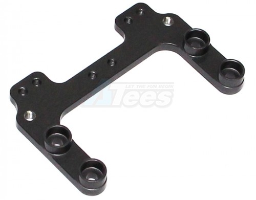 GPM Racing Team Associated RC10B4 Aluminum Upper Deck Connecting Rear Gear Box- 1pc Gun Metal