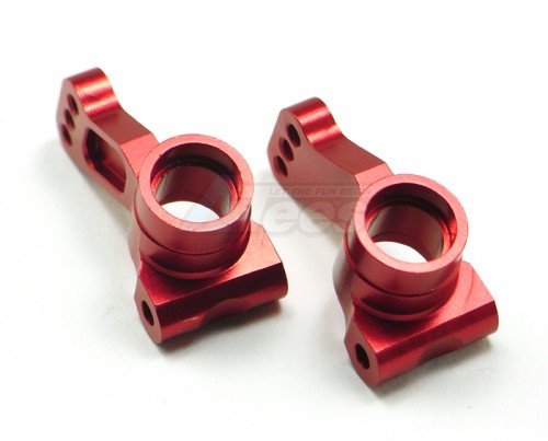 GPM Racing Team Associated RC10B4 Aluminum Rear Knuckle Arm 1 Pair Red
