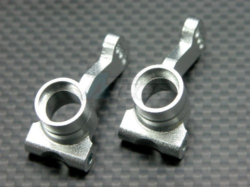 GPM Racing Team Associated RC10B4 Aluminum Rear Knuckle Arm 1 Pair Silver