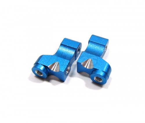 GPM Racing Team Associated RC10B4 Aluminum Servo Mount 1 Pair Blue