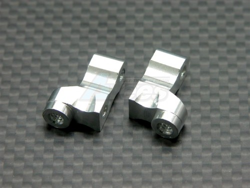 GPM Racing Team Associated RC10B4 Aluminum Servo Mount 1 Pair Silver