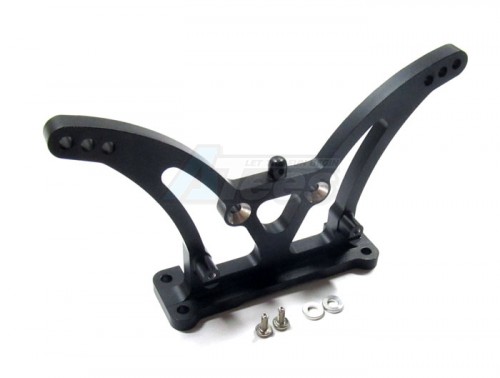 GPM Racing Team Associated RC10B4 Aluminum Rear Shock Tower Black