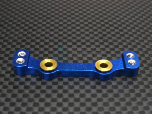 GPM Racing Team Associated RC10B4 Aluminum Setting Steering Plate Blue