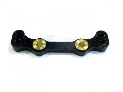 GPM Racing Team Associated RC10B4 Aluminum Setting Steering Plate Black