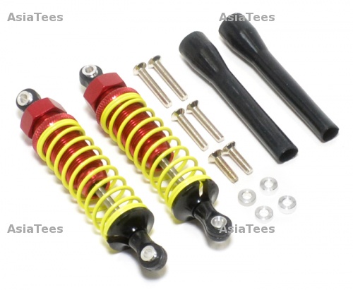 GPM Racing Miscellaneous All 80mm Aluminum Adjustable Shocks 1 Pair For Competition Champaign (Silver Springs)