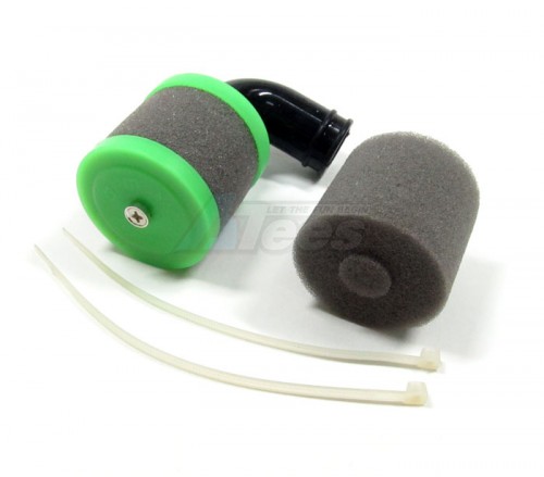 GPM Racing Miscellaneous All Plastic Air Filter 1 Set- Use For 21 Class Original Engine Green