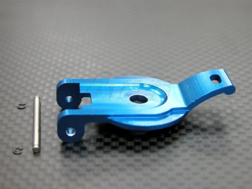 GPM Racing Team Associated Monster GT Aluminum Fuel Tank Cap With Pins & E-Clips Set Blue