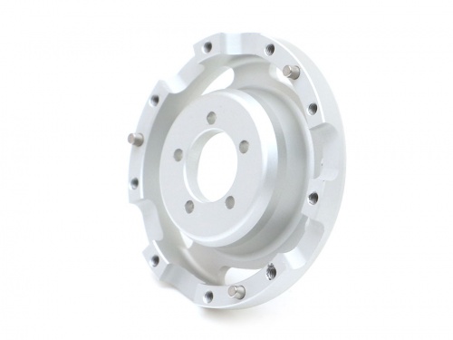 GPM Racing Team Associated Monster GT Aluminum Rear Bumper With Screws Set Gun Metal