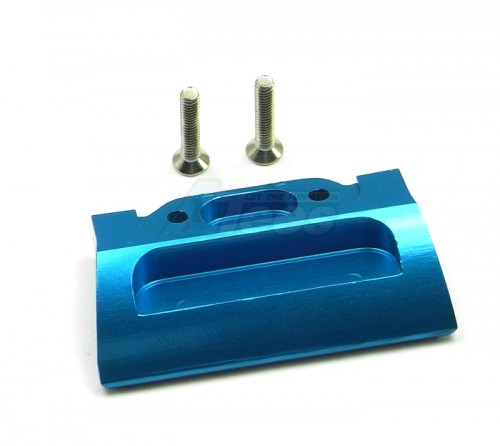 GPM Racing Team Associated RC18R Aluminum Rear Bumper Blue