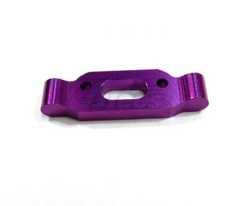 GPM Racing Team Associated RC18B Aluminum Rear Bulkhead - 1pc Purple