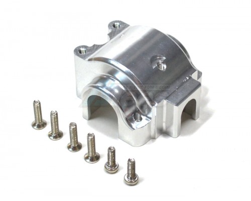 GPM Racing Team Associated RC18T Aluminum Front Or Rear Gear Box - 1Piece Set Silver