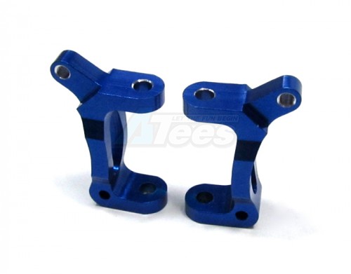 GPM Racing Team Associated RC18R Aluminum Front C-Hub Set -1 Pair Blue