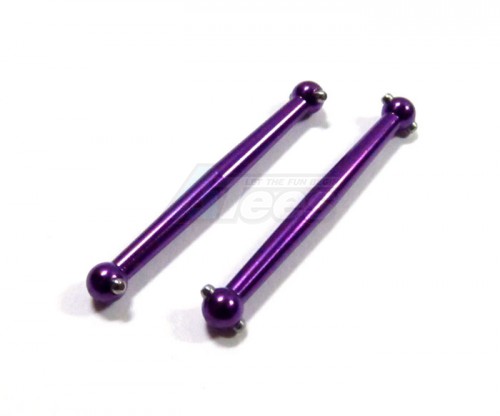 GPM Racing Team Associated RC18B Aluminum Front/rear Dog Bone (43mm) - 1pr Purple