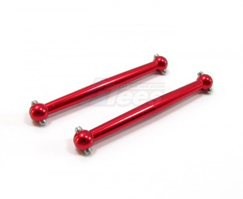 GPM Racing Team Associated RC18B Aluminum Front/rear Dog Bone (43mm) - 1pr Red