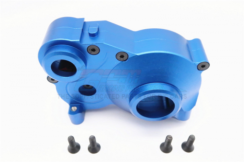 GPM Racing HPI Baja 5B RTR/5B SS/5T Aluminum Rear Gear Box - 1set (baja 5b/5b Ss/5t) Blue