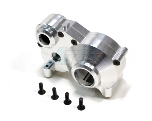 GPM Racing HPI Baja 5B RTR/5B SS/5T Aluminum Rear Gear Box - 1 Set (Baja 5B/5B SS/5T) Silver