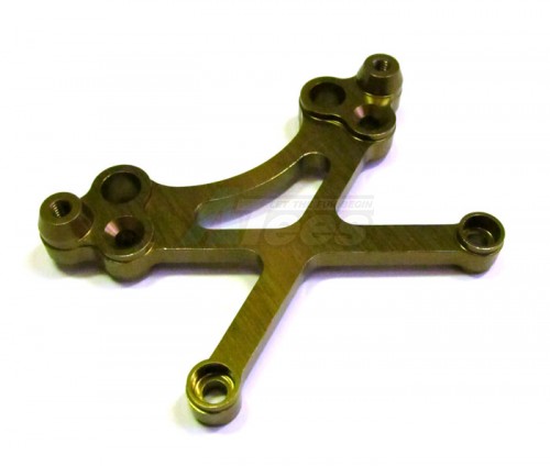 GPM Racing HPI Baja 5B RTR/5B SS/5T Aluminum Front Shock Tower (Baja 5B/5B SS/5T) Golden Black