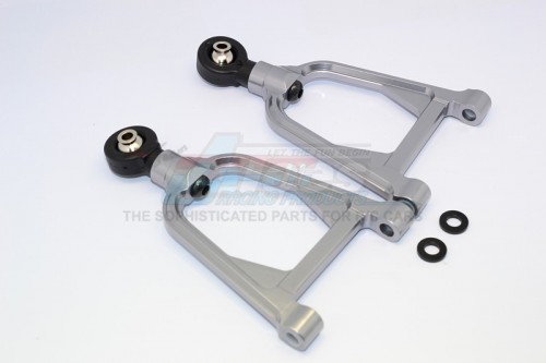 GPM Racing HPI Baja 5SC RTR/5SC SS Aluminum Front Upper Arm - 1Pr Gun Metal