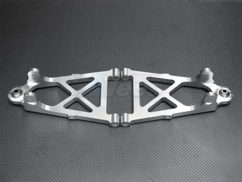 GPM Racing HPI Baja 5B RTR/5B SS/5T Aluminum Front Lower Arm With Steel Balls 1 Pair Set (Baja 5B / 5B SS / 5T) Silver