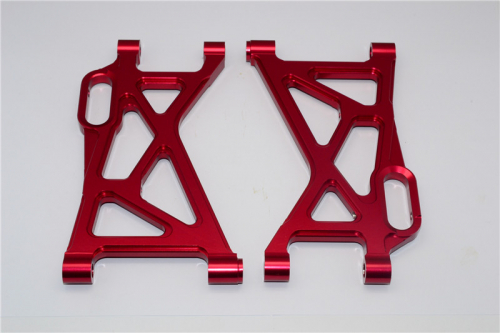 GPM Racing HPI Baja 5B RTR/5B SS/5T Aluminum Rear Lower Arm - 1pr (baja 5b/5b Ss/5t) Red