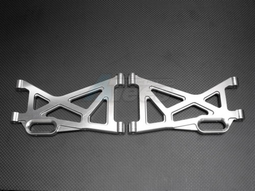 GPM Racing HPI Baja 5B RTR/5B SS/5T Aluminum Rear Lower Arm - 1 Pair (Baja 5B/5B SS/5T) Silver