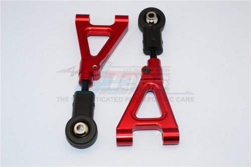 GPM Racing HPI Baja 5SC RTR/5SC SS Aluminum Rear Upper Arm - 1Pr Red