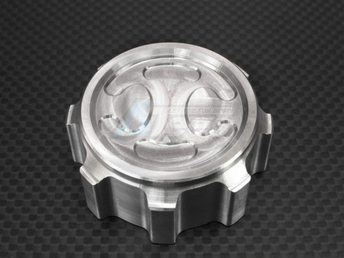 GPM Racing HPI Baja 5B RTR/5B SS/5T Aluminum Fuel Tank Cap (Baja 5B/5B SS/5T) Silver