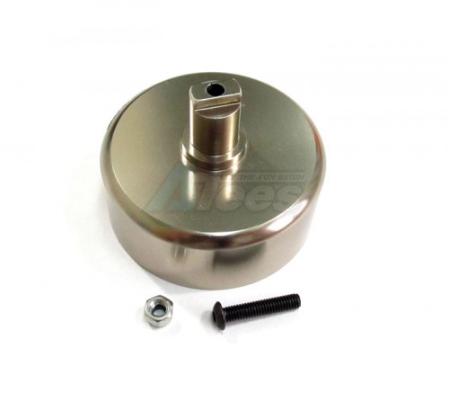 GPM Racing HPI Baja 5B RTR/5B SS/5T Aluminum Clutch Bell Of 5mm Bore With Screw & Lock Nut For Use With Pinions Sbj01618to Set ( Baja 5b/5b Ss/5t ) Titanium