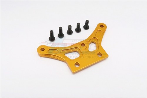 GPM Racing HPI Bullet MT 3.0 Aluminium Front Gear Box Plate - 1Pc Gold