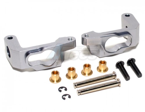 GPM Racing HPI Bullet 3.0 Aluminum C-Hub - 1Pair Set Gun Metal