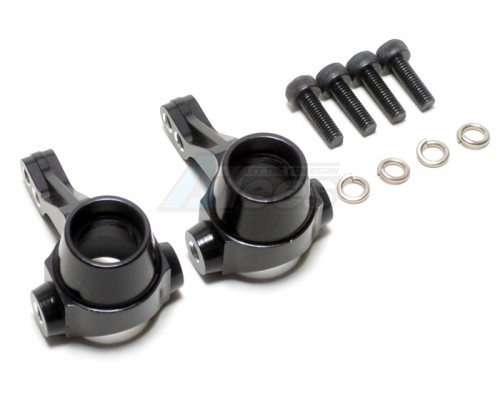 GPM Racing HPI Bullet 3.0 Aluminum Front Knuckle Arm - 1Pair Set Black