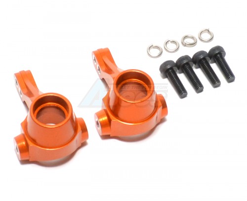 GPM Racing HPI Bullet 3.0 Aluminum Front Knuckle Arm - 1Pair Set Orange